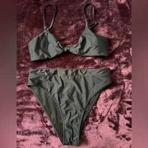 Black High Waist Bikini